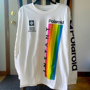 Medium long sleeve Polaroid t